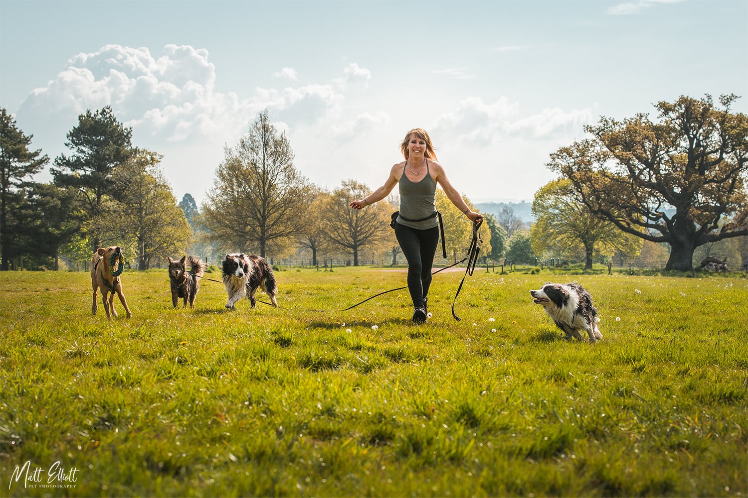 Me Running With Group